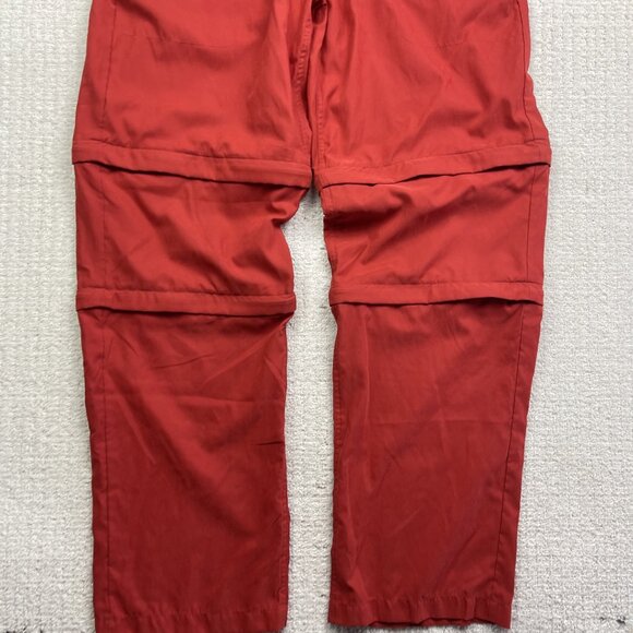 Y2K Levi's Silvertab Nylon Convertible Tech Pants Baggy Orange Size 34 x 34 - Picture 3 of 15